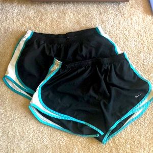 Ripped nike shorts